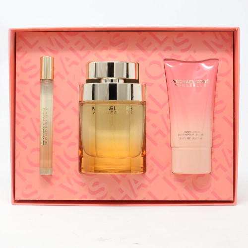 Michael Kors Wonderlust 3pc Gift Set For Women 100ml EDP+10ml EDP+75ml ...