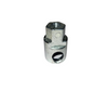 Mahindra hydraulic line joint 19482156420 used in the hydraulic line assemblies on 1533, 1538 and 1640 tractors to join sections of the high‑pressure hydraulic line.