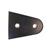 Mahindra 19027672060 door hinge gasket is a rubber hinge grommet used on 9110, 9125, mForce 100, mForce 105 and mForce105XL cab tractors, installed at the door hinge points on both left and right doors to cushion the hinge pins, reduce vibration and provide a clean sealed opening in the cab sheet metal; sold individually, with two required per door side.