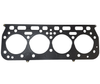 Mahindra multi‑layer steel cylinder head gasket 006028289D1 used on 3540/3550 T4 and 4540/4550 T4 tractors, one MLS gasket per engine in the cylinder head assembly.