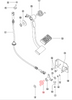 SPRING FOR CLUTCH PEDAL LINKAGE ON (CAB VERSION) MAHINDRA TRACTOR (008005818D1)