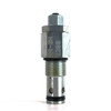 Mahindra KMW05806070 2300 psi relief valve cartridge for KMW ML114, ML214, ML230, ML245, ML260, ML264, ML265 and ML266 loaders, threaded hydraulic cartridge that installs in the KMW or Prince loader control valve to limit system pressure and protect hoses, cylinders and pumps.