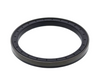 Mahindra 006500442C1 front wheel hub oil seal ring for 4WD 4500, 5500, 6000, 6500, 5520, 6520 and 7520 tractors, circular rubber‑coated seal that presses into the wheel hub to prevent front axle oil leakage around the hub and stub shaft.