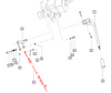 Mahindra 007535348C1 / E007535348C1 OEM hand accelerator cable installs between the hand throttle lever and the pump/governor linkage, providing smooth, adjustable control of engine speed for field work and PTO operation while keeping the mechanical fuel shutoff linkage integrated in Tier‑2 00 and 35 Series tractors