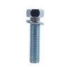 Mahindra bolt, w/washer M10x40 F1540110040 is used to mount HST transmissions on 15 Series 1815 HST and 16 Series 1816 HST tractors as well as on Max 22 and Max 25 HST and Max 24 HST and Max 25 XL HST models, with separate sets of eight and ten bolts called out in the transmission groups. The same M10x40 bolt with captive washer fastens hydraulic lift housings and rear axle or axle brake components on 15 and 16 Series 2415, 2815, 3215, 2516, 3016, 3316 and 3616 tractors, plus 1500 and 1600 Series 1526, 1533, 1538, 1626, 1635 and 1640 tractors and Max/Max XL models, where three bolts are typically used for hydraulic lift mounts and 12 or 18 are used around each rear axle housing.