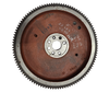 Mahindra flywheel assembly 006015108B91 used in the crankshaft assembly on 4540 and 4550 2WD/4WD Tier 4 tractors as the clutch and ring‑gear mounting flywheel.
