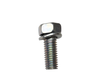Mahindra bolt with washer M8x20 F1540108020, OEM hardware fastener used on multiple Mahindra tractors for seat, safety device/ROPS, clutch housing, transmission, front axle, hydraulic, and HST control mounting points.