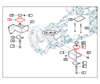 Mahindra Insulator Comp. Mounting 14526250011 for 10 Series 5010 6010 and 2500/2600 Series 2538 2545 2555 2638 2645 2655 2660 front and rear mounting.