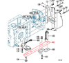 Mahindra 60 x 40 mm rear drawbar 19145212410GB for mForce 100, mForce 105 and mForce105XL tractors