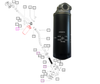 Mahindra compact hydraulic suction filter assembly 007202697C91 / E007202697C91 used in the hydraulic pump system and suction line on 35 Series 3535, 4035, 4535, 5035 tractors, 3500 Series 3540 and 3550 PST/HST T4 platform and cab models, 3600 Series 3640 and 3650 HST/PST T4 platform and cab tractors, 5500 Series 5555, 5565 and 5570 2WD/4WD T4 Synchro tractors, and mPower 75 and mPower 75P 4WD T4 tractors. This compact suction filter assembly mounts in the hydraulic suction line ahead of the pump to strain contaminants from the hydraulic oil and help protect pumps, valves and cylinders on Mahindra utility tractors.