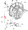 Mahindra Inside Mirror E007518794D1 for 6000, 7000, and 8000 Series cab tractors, shown close front view used in outside mirror assemblies on 6065 4WD Cabin, 6075 4WD Cabin, 7095 4WD Cab, 8090 Cab, and 8100 Cab from Bill’s Tractor Parts.