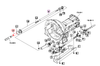 Mahindra front drive joint 19482908000 for 1500 Series 1533/1538 and 1600 Series 1635/1640 4WD tractors, shown as OEM front axle drive joint used in axle brake front drive assemblies from Bill’s Tractor Parts.