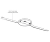 Mahindra rotary cutter blade B214 for 5‑foot rotary cutters; OEM stump jumper blade used on 5' Standard Duty and 5' Medium Duty Mahindra rotary cutter decks.