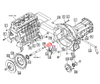 Mahindra hub – clutch release 19571011000 for main clutch housing assemblies on 15, 16, 1500 and 1600 Series gear tractors including 3016, 3215, 3316, 3616, 1526, 1533, 1538, 1626, 1635 and 1640 models – Bill's Tractor Parts