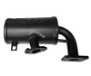 Mahindra muffler assembly H08024310K11 for integration exhaust assembly on 1100 Series 1120, 1123 and 1126 HST sub‑compact OS and cabin tractors – OEM exhaust muffler from Bill’s Tractor & Equipment
