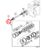 Genuine Mahindra PTO clutch assembly 16702212000 for PTO drive-shaft applications on 4010, 2538, 2540, 2545, 2638, and 2645 tractors