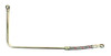 Mahindra fuel line 006002388C1 / 006002388C2 shown as a rigid pre‑bent steel tube with flare nuts on both ends that routes fuel from the tank outlet to the fuel filters on Mahindra 5500, 6000, 6500 and 5530, 6030, 6530 tractors.