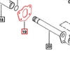GASKET FOR QUADRANT BRACKET ON C27 MAHINDRA TRACTOR (003044392R2)