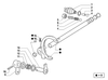 Mahindra forward/reverse linkage grub screw 006500539C1 secures linkage components inside the drop box and control housings on the listed 4WD tractors, helping maintain proper shuttle and range shift operation.