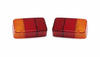 Mahindra 3‑in‑1 lamp lens set 005559440R1 and 005559441R1 includes both left‑hand and right‑hand lenses for the rear 3‑in‑1 combination tail lamp on select Mahindra 25 Series, 35 Series, 3500 Series, 4500 Series and 3600 Series tractors.