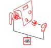 PTO ROTARY SWITCH FOR 2310, 2810, 3510, 4110, 4510, AND 7010 MAHINDRA TRACTORS (15616603100)