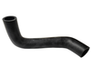 Upper radiator inlet hose 11201040011 11201040010 for Mahindra eMax 22 gear, eMax 22 HST, and eMax 25 HST tractors connecting the engine outlet to the radiator in the cooling system.