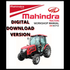 Digital workshop manual set for Mahindra 2565 tractors, two PDF files covering chassis service and engine repair with step‑by‑step disassembly, reassembly, specifications, and troubleshooting; wiring diagrams in the chassis manual are present but mostly unreadable in the scan.