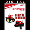 Digital service manual cover for Mahindra 05 Series 5005, 4505, 4005, 3505, E350, C27, and C35 tractors, PDF download with group‑based sections for engine, transmission, axle, hydraulics, steering, brakes, and electrics; wiring diagrams in this service manual are blurry, with a more usable diagram provided in the matching digital operator’s manual for 3505/C4005/5005.