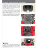Digital service and operator’s manual cover for Mahindra 7085 tractor, PDF download including 678‑page service manual and 122‑page operator’s manual with diagnostics, repair procedures, specs, safety information, and maintenance schedules; wiring diagrams are present but mostly unreadable in the scanned manuals.