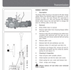 Digital service manual cover for Mahindra 7060 open station tractor, PDF workshop manual with troubleshooting charts, transmission and axle service procedures, hydraulic and PTO repair sections, and basic electrical system information; wiring diagrams are present but mostly unreadable in the scanned digital copy.