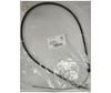 Mahindra hand accelerator cable 12271162200 shown as a long sheathed throttle cable with threaded ends and linkage fittings that connects the hand throttle lever to the engine fuel control on 2555 and 2655 Gear T4 tractors.