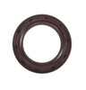 Mahindra clutch shaft oil seal 006500475C1 shown as a single‑lip rubber oil seal with metal outer shell that presses into the clutch housing to seal around the rotating clutch/input shaft on Mahindra 4500, 5500, 6000 and 6500 4WD tractors.