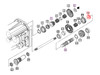 HUB FOR SUB CHANGE GEARS & SHAFT ON MAHINDRA TRACTOR (14502430170)