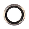 Mahindra 1/4 inch BSP Dowty seal washer 005556339R1 used as a hydraulic sealing washer in multiple systems including rear axle mounting, transmission speed housing, PTO/PST valves, clutch release, lift housing, floor panel hydraulic ports, and power steering on a wide range of Mahindra tractor models.