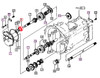 BEARING USED ON FRONT AXLE, REAR AXLE, & TRANSMISSION FOR MAHINNDRA TRACTOR (V6001106206)