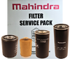 Mahindra 3540, 3550, 3640 and 3650 PST service kit with engine oil filter 006000789B91, hydraulic filter 007202702C1 and dual fuel filters 001081778R93 and E006018618D1, no air filters included