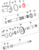 BEARING FOR HOLLOW DRIVE SHAFT ON TRANSMISSION FOR MAHINDRA TRACTOR (006505035C91)