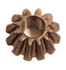 Mahindra 16704320020 12‑tooth front differential pinion gear for 4WD front axles on 10, 2500, and 2600 Series tractors