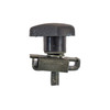 Mahindra position/draft control lever stopper E007606448D91 used in pairs in the rubber mat area on 3535, 4035, 4535 and 5035 gear tractors to limit 3‑point hitch lever travel and provide repeatable position and draft settings.