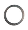 Mahindra 07300006203 front axle liner image alt text: Mahindra 07300006203 thin circular metal shim (0.3 mm) used as a liner in the front axle brake assembly on 1533, 1538, 1635 and 1640 4WD tractors to adjust brake and hub clearances.