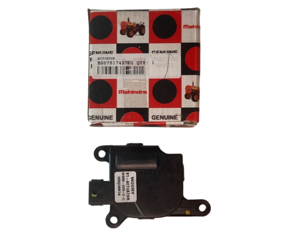Mahindra HVAC Actuator E007517437D1 – Fits 6075 Gray Cab & Other Cab Models