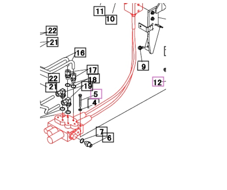 Mahindra 6075 Tractor Hydraulic Control Cable Replaces Mahindra