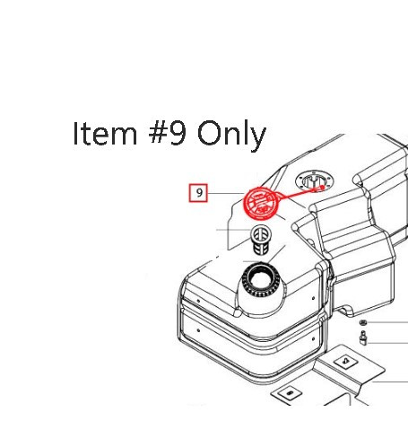 FUEL CAP FOR MAHINDRA TRACTOR (007636562D91)