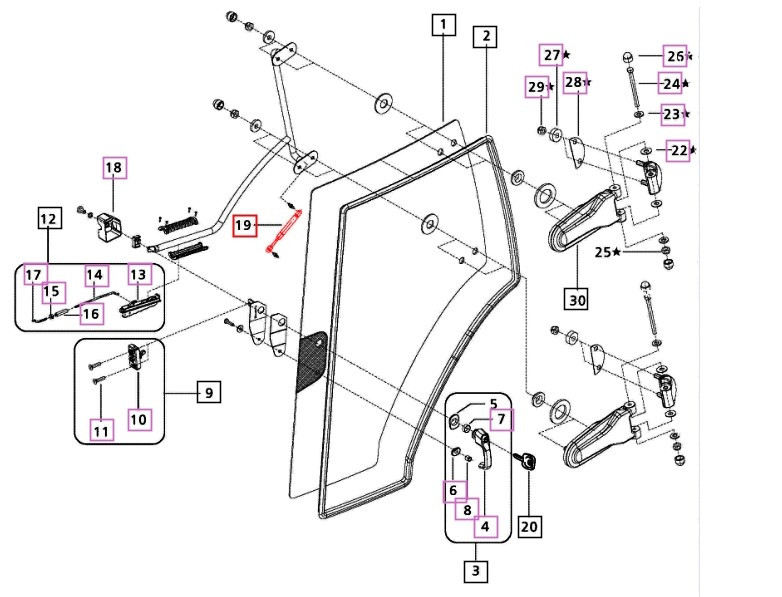 GAS SPRING DOOR LH (FM224978)