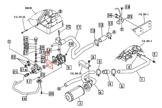 HYDRAULIC PUMP GASKET FOR MAHINDRA TRACTOR (6770020101)