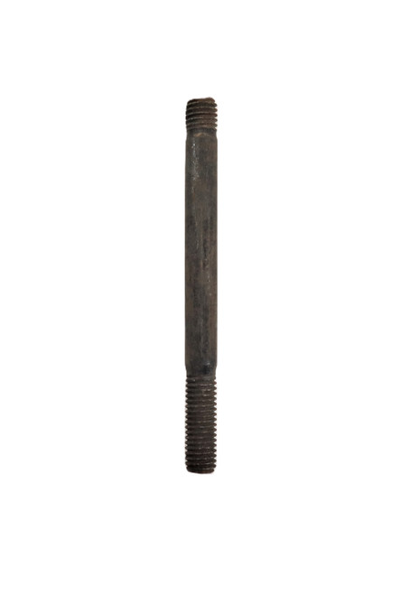 Mahindra 006000662F1 cylinder head stud M8 x 1.25 x 80 Grade 10.9, a hardened double-ended stud used to secure the cylinder head and valve train components on multiple Mahindra tractor engines, including 5525, 6025, 4500, 5520, 5530, 6030, 6520, 6530, 5500, 6000, 6500, 7060, 7520, 7010, mPower 75/85, 2555, 2565, 2655, 2660, 2665, 2670, 6065, 6075, 7085, 7095 and 9000 Series models, providing high clamping force and durability under diesel combustion pressures.