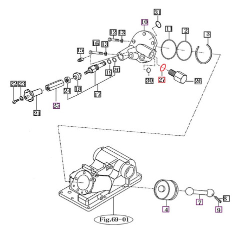 Mahindra V7201124020 hydraulic O-ring image alt text: Mahindra V7201124020 black rubber O-ring for gear pump F/3510 used in various hydraulic applications on 10 Series, 2500 Series, 2600 Series and mForce tractors, including sealing gear pump ports, hydraulic pipes, PTO valve and relief valve assemblies, rear axle housings and lift cylinder components to keep hydraulic oil contained and system pressure stable.