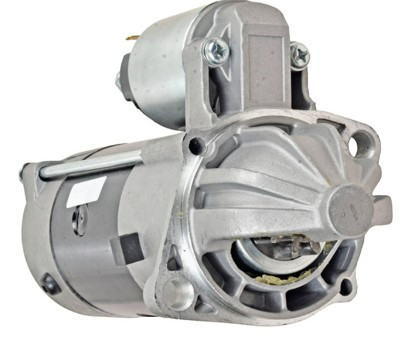 Mahindra Aftermarket starter assembly 3300-0102 shown as a gear‑reduction 12‑volt starter motor with attached solenoid, built as a bolt‑in replacement for Mahindra starters E550063014, E550063015 and E550063016 on 2810, 3510, 4110, 4510, 5010, 6010 and 6110 tractors.