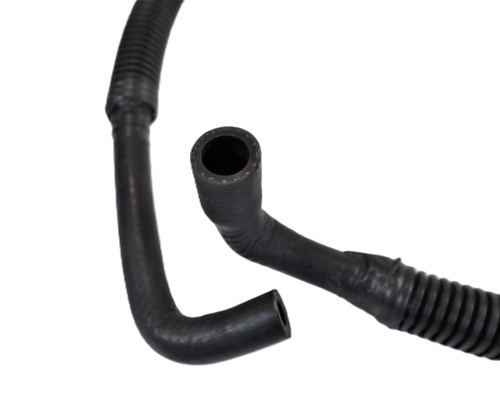 Mahindra 12611113200 1000 mm fuel hose assembly for 10 Series 6110 Gear Cabin tractor, main diesel supply line routed between the fuel tank and fuel filter/injection components .
