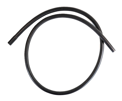 Mahindra 19991024100 1250 mm diesel fuel hose for 10 Series 6110 Gear Cabin tractors, long fuel line running from the fuel tank toward the fuel filter and injection system.